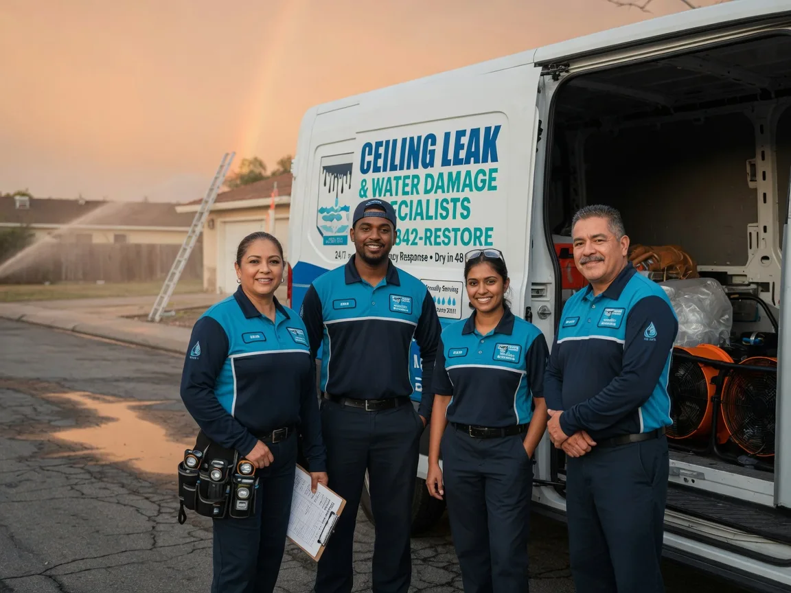 Ceiling Leak Cleanup company in Stonyford, CA